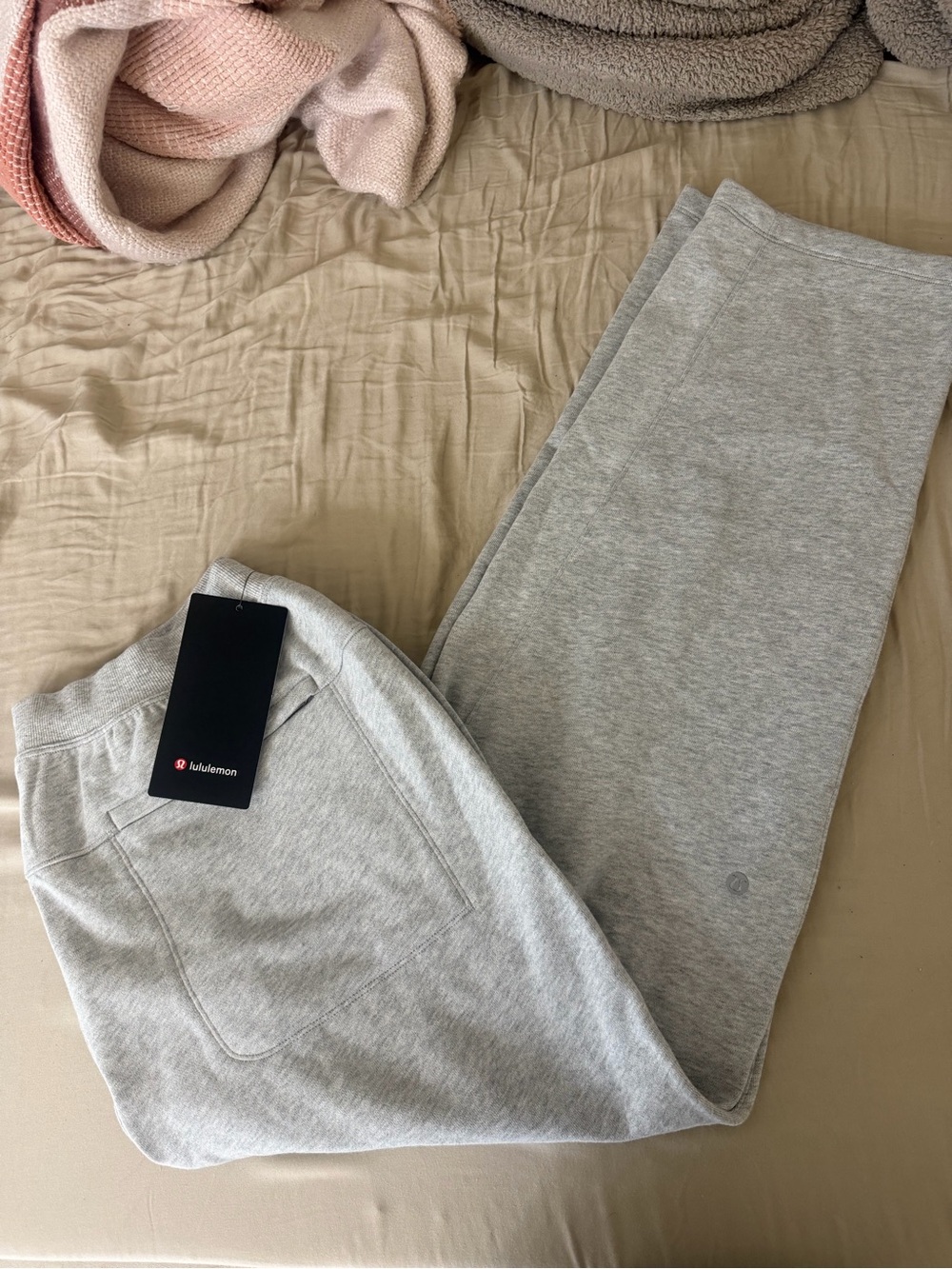 Lululemon Steady State Classic-Fit Pant Regular Large $128 Retail Heathered Core
